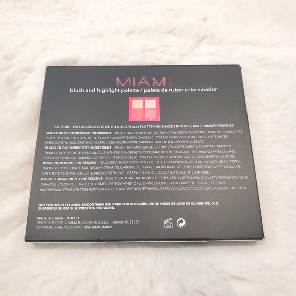 NITB SHAINA B | MIAMI MINI PALETTE BLUSH AND HIGHLIGHT - Picture 3 of 7